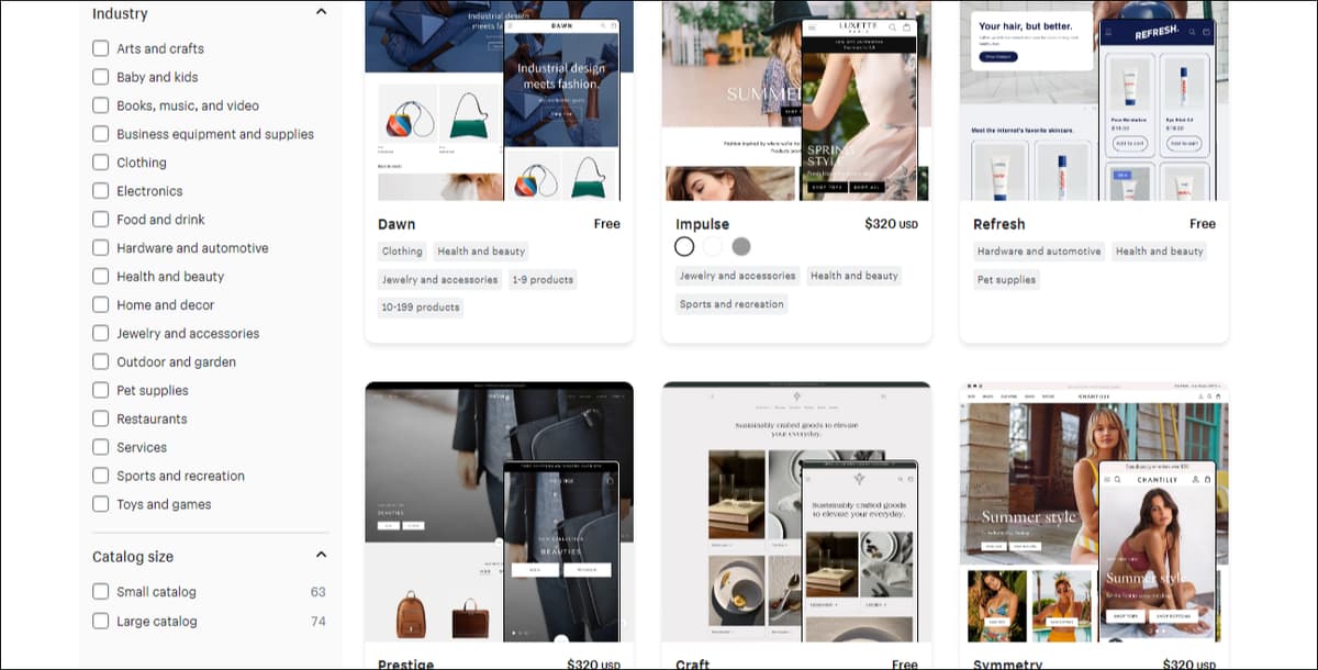 Choose a Theme That Works Best For Your Store