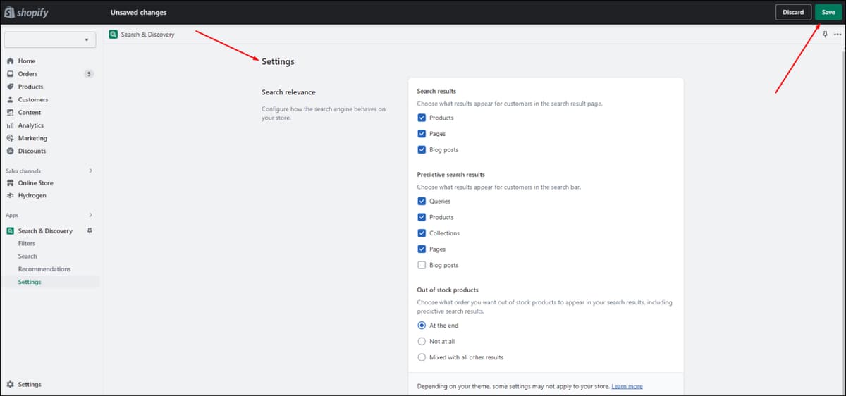 Shopify App Configure