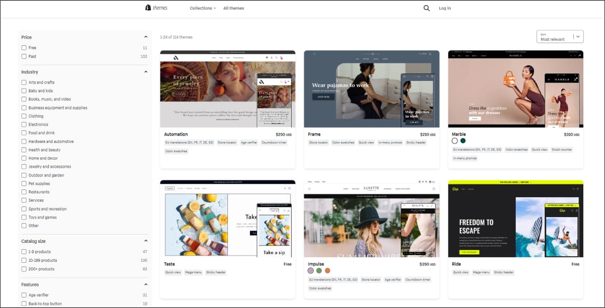 Shopify Themes
