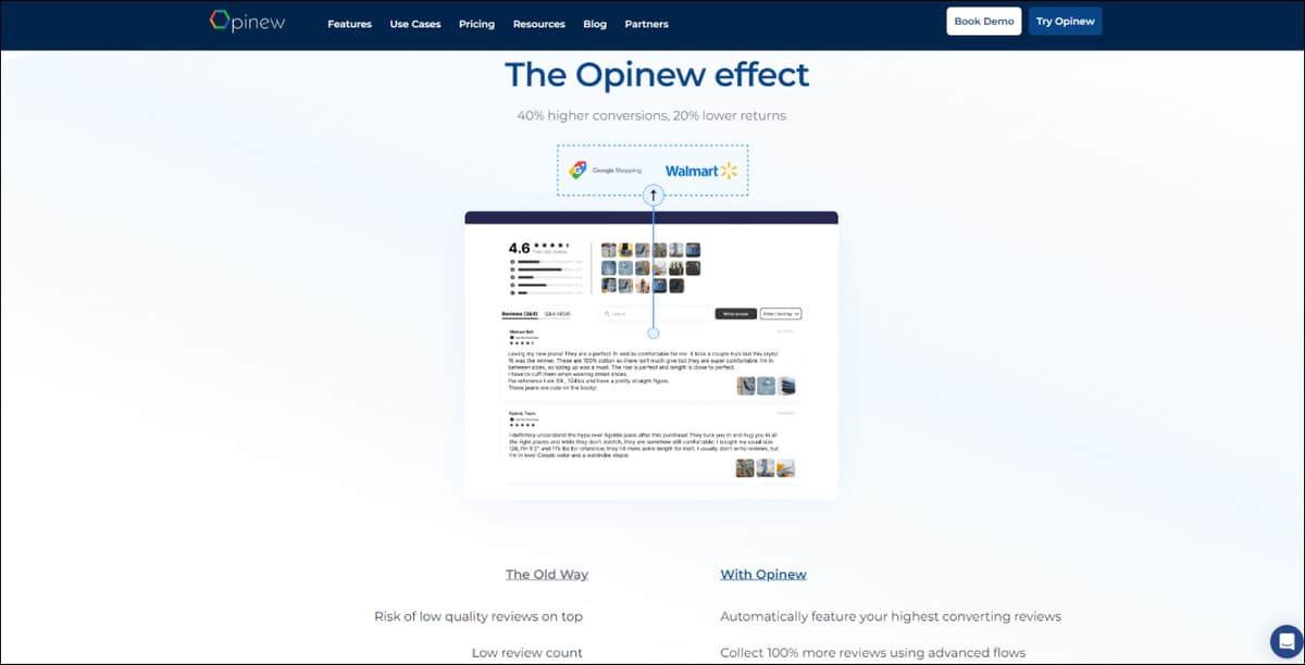 Opinew Shopify Product Reviews App