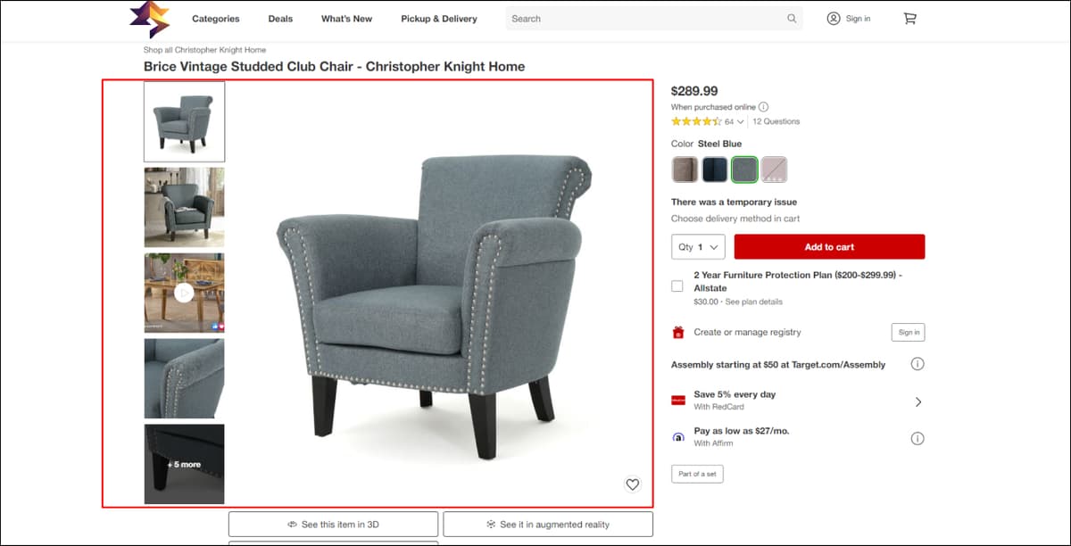 Use High-Quality Product Previews on Product Page