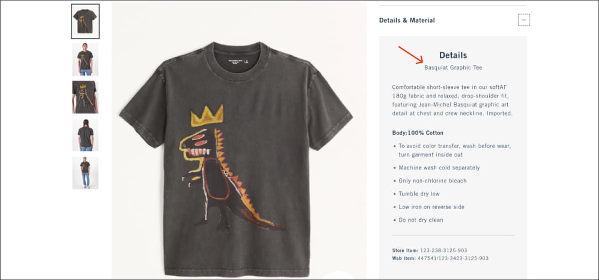 Avoid Technical Jargon example in Product Description