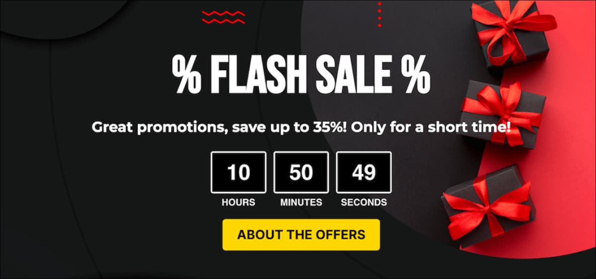 Countdown Timer to landing page