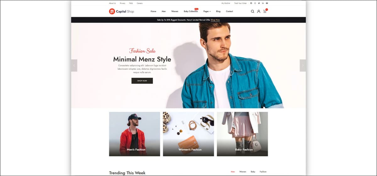 Shopify Homepage