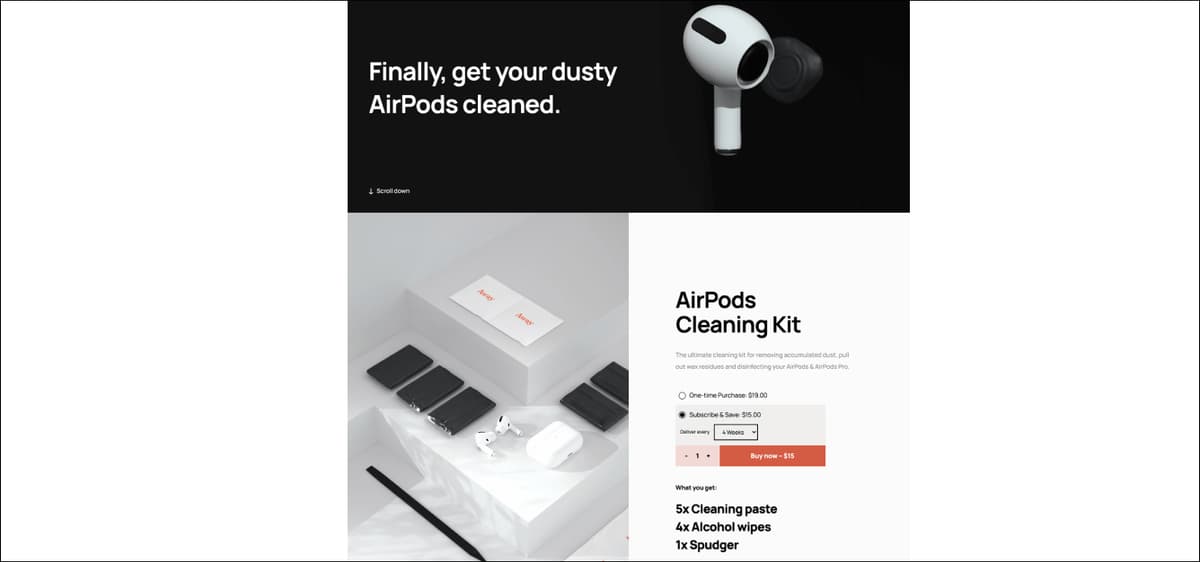 Shopify Landing Page