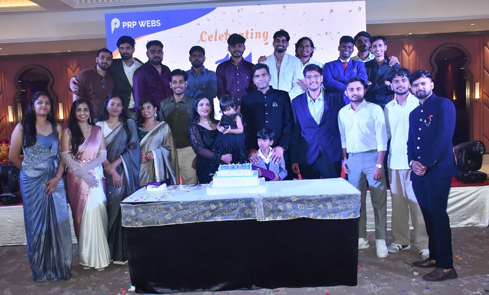 The PRP Webs team at our company anniversary
