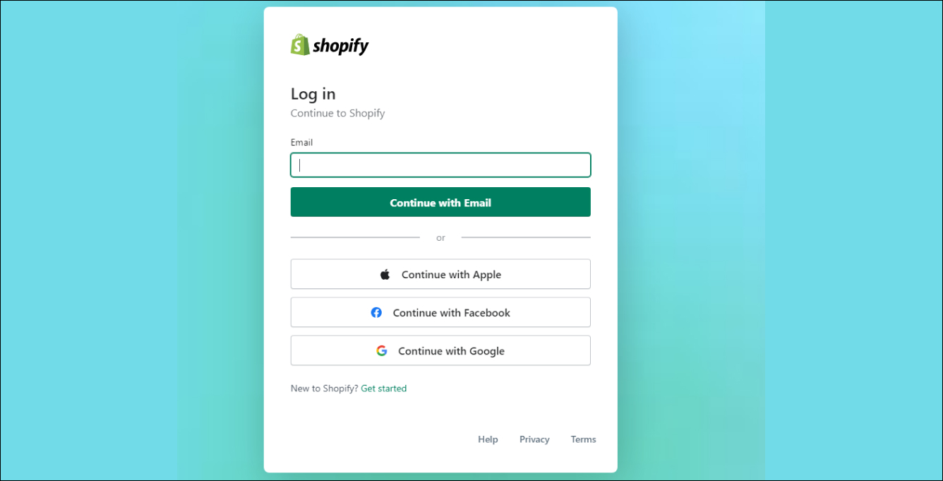 How To Login To Your Shopify Account?